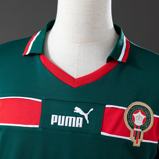 1998 Morocco Home Jersey (Green) | Vintage