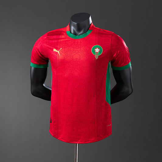 2025 Morocco Home Jersey (Red) | New